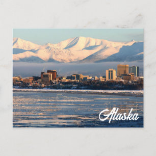 Carte Postale Ancrage, Alaska