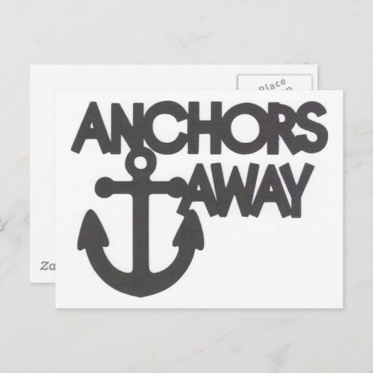 Carte Postale ancrages (Devant / Derrière)