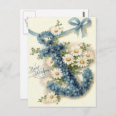 Carte Postale Ancre Oublier-Me-Pas-Maisy (Devant / Derrière)