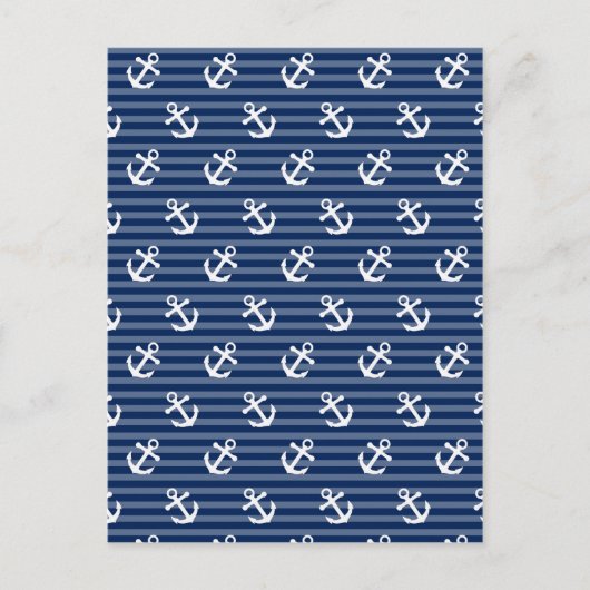 Carte Postale Ancres inclinées (Devant)