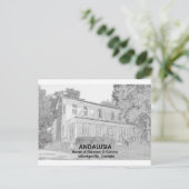 Carte Postale Andalousie - Maison de Flannery O'Connor (Debout devant)