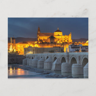 Carte Postale Andalousie - Mezquita au coucher du soleil