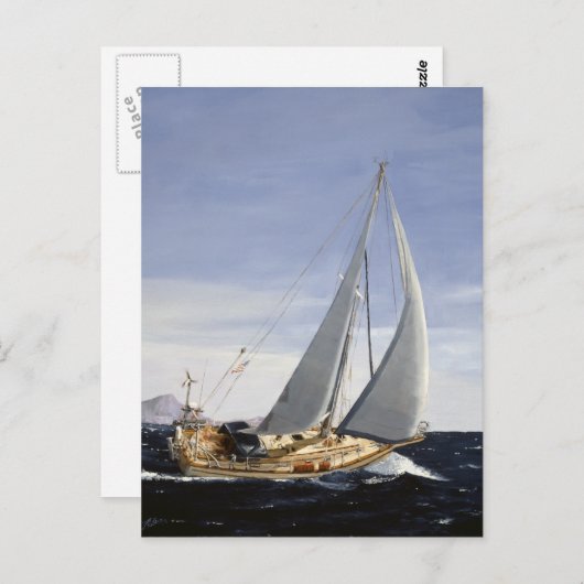 Carte postale Andante Sailing (Devant / Derrière)