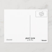 Carte postale Andante Sailing (Dos)