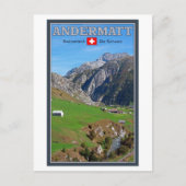 Carte Postale Andermatt (Devant)