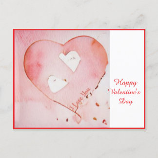 Carte Postale Anders Artistry - "Coeurs flottants"