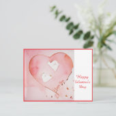 Carte Postale Anders Artistry - "Coeurs flottants" (Debout devant)