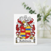 Carte Postale Andersen Family Crest (Debout devant)