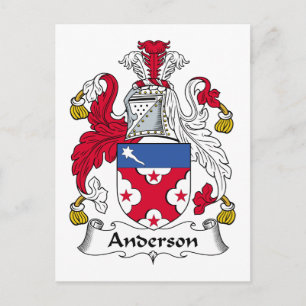 Carte Postale Anderson Family Crest
