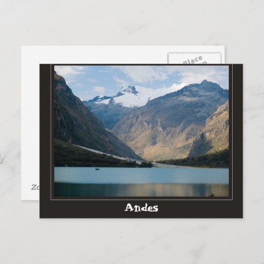 Carte Postale Andes (Devant / Derrière)