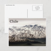 Carte Postale andes chili (Devant / Derrière)