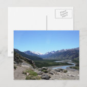 Carte Postale Andes Range, Patagonie (Devant / Derrière)