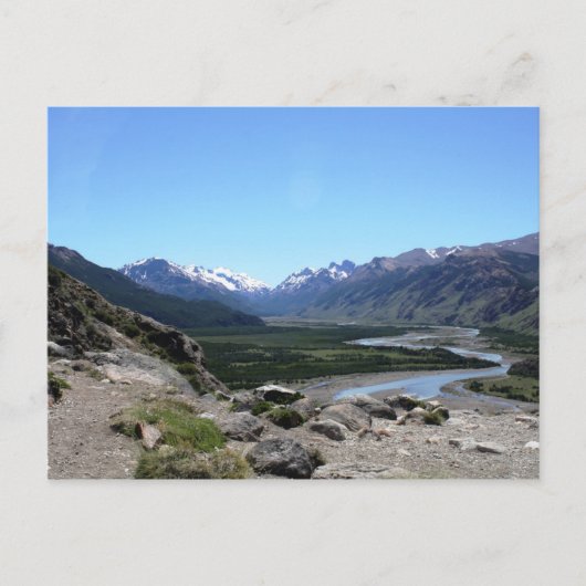 Carte Postale Andes Range, Patagonie (Devant)