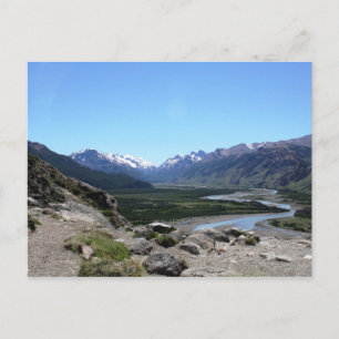 Carte Postale Andes Range, Patagonie