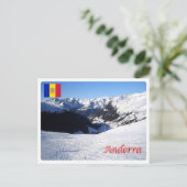 Carte Postale Andorre - Grau Roig - (Debout devant)