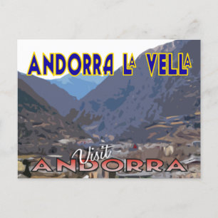 Carte Postale Andorre La Vella, Visiter Andorre