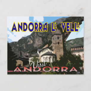Carte Postale Andorre La Vella, Visiter Andorre