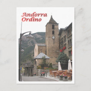 Carte Postale Andorre - Ordino -