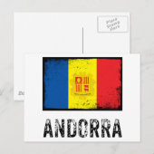 Carte Postale Andorre vintage (Devant / Derrière)
