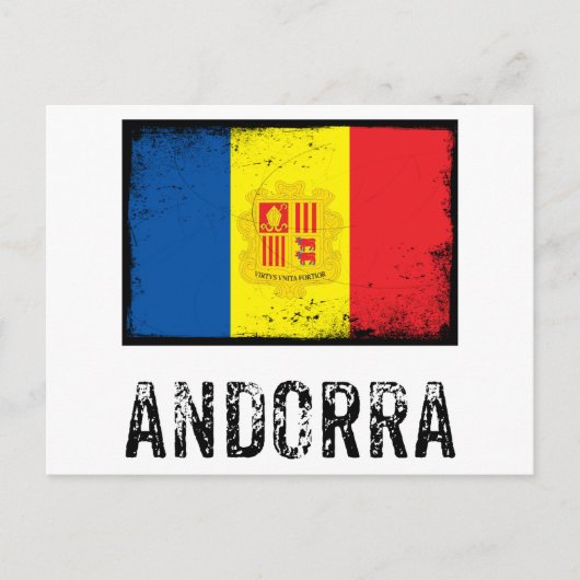 Carte Postale Andorre vintage (Devant)