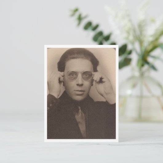 Carte Postale André Breton, écrivain (Debout devant)