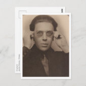 Carte Postale André Breton, écrivain (Devant / Derrière)