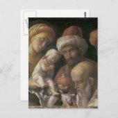 Carte Postale Andrea Mantegna Adoration Des Magi (Devant / Derrière)