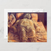 Carte Postale ANDREA MANTEGNA - lamentation du Christ 1480 (Devant / Derrière)