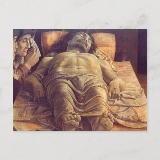Carte Postale ANDREA MANTEGNA - lamentation du Christ 1480 (Devant)