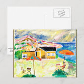 Carte Postale Andreasson - Scène de Styrso-Tangen (Devant / Derrière)