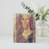 Carte Postale Andrei Rublev Le Sauveur Christ Rédempteur Icon (Debout devant)