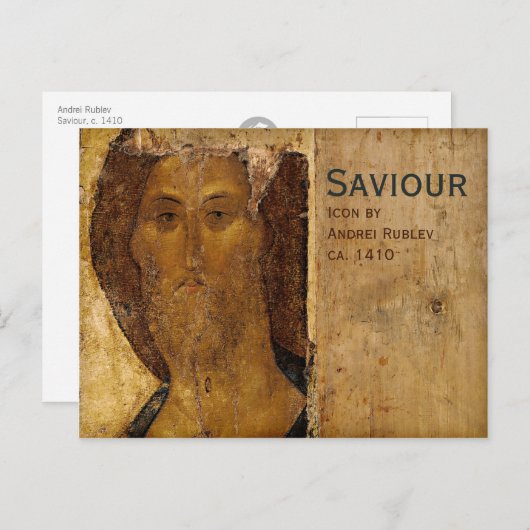 Carte Postale Andrei Rublev Sauveur CC0328 (Devant / Derrière)