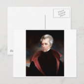 Carte Postale Andrew Jackson (Devant / Derrière)