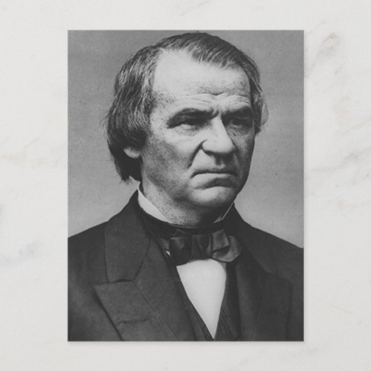 Carte Postale Andrew Johnson (Devant)