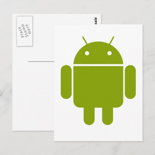 Carte Postale Android (Devant / Derrière)
