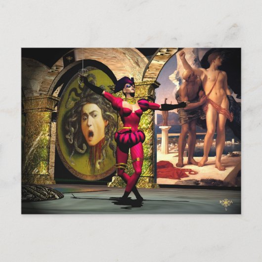 Carte Postale ANDROID BALLET, Science-fiction (Devant)