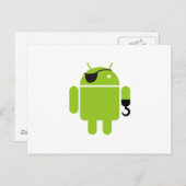 Carte Postale Android Robot (Devant / Derrière)