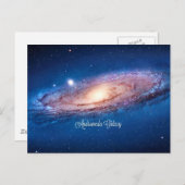 Carte Postale Andromeda Galaxy (Devant / Derrière)