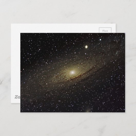 Carte Postale Andromeda Galaxy (Devant / Derrière)