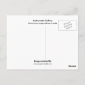 Carte Postale Andromeda Gallaxy (Dos)