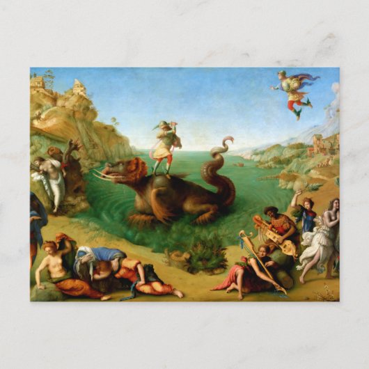Carte Postale Andromeda libérée par Persée par Piero di Cosimo (Devant)