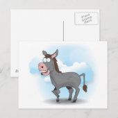 Carte Postale Âne (Devant / Derrière)