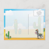 Carte Postale Âne mexicain (Dos)