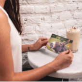 Carte Postale Âne souriant dans un pâturage