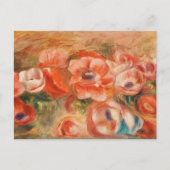 Carte Postale Anemones (2) par Auguste Renoir (Devant)