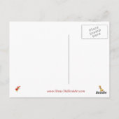 Carte Postale Anémones et Bluets (Dos)