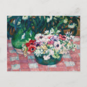 Carte Postale Anémones | Theo van Rysselberghe (Devant)