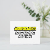 Carte Postale Anesthésiologistes...Enfants Cool du monde Med (Debout devant)