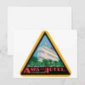 Carte Postale Anfa Hotel Casablanca (Devant / Derrière)