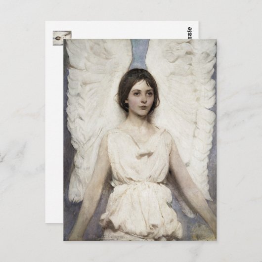 Carte Postale Ange (Devant / Derrière)